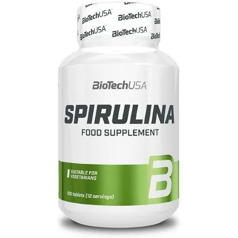 Biotechusa spirulina - 100 comp – imagen 1