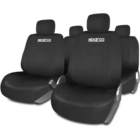 SPARCO SPS402BK Couverture de siège couleur noir – image 1