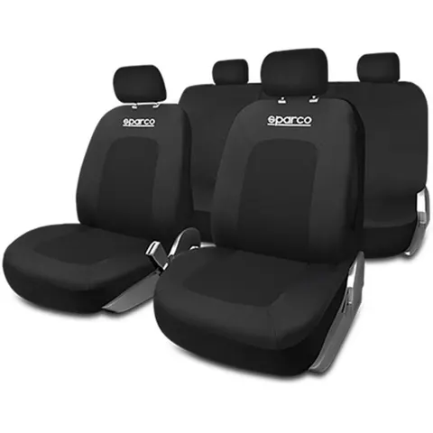 SPARCO SPCS442BK Couverture de siège couleur noir – image 1