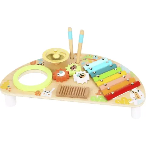 Tooky Toys Wooden Multi Function Music Centre for Ages 2+ – image 1
