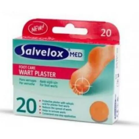 Salvelox Apositos Verrugas 20 Uds – imagen 1