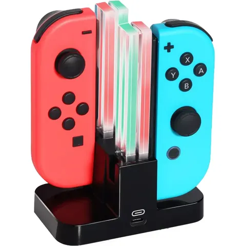 Oplaadstation Compatibel met Nintendo Switch Joy-Con – afbeelding 1