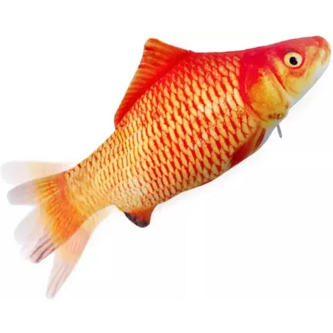 Interactief kattenspeelgoed Splashing Fish Orange – afbeelding 1