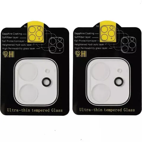 Lensbescherming voor iPhone 11 camera Gehard glas 2-pack – afbeelding 1