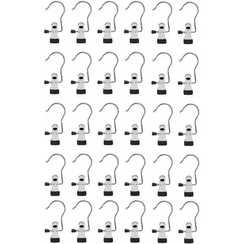 Hanger met clip RVS – H2AD001233PACK – afbeelding 1