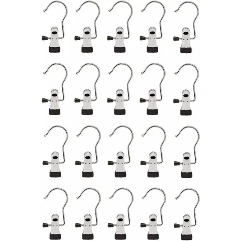 Hanger met clip RVS – H2AD001232PACK – afbeelding 1