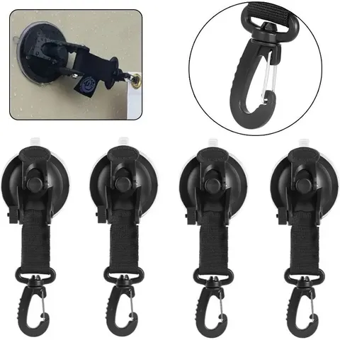 4-pack Campinghaken met zuignappen – afbeelding 1