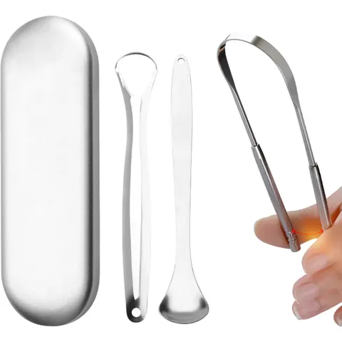 Tongschraper RVS 3-pack – afbeelding 1