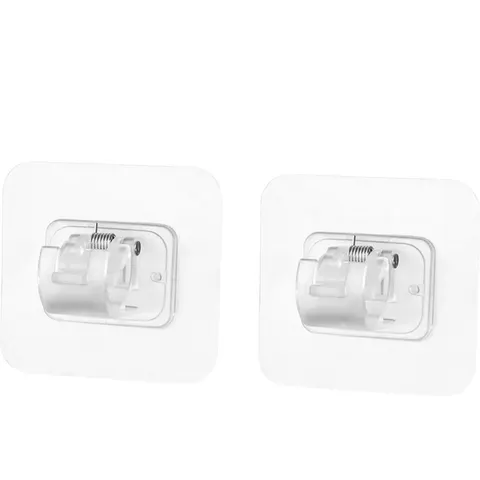 Zelfklevende houder voor gordijnroede 2-pack – TLSRKS511098D – afbeelding 1