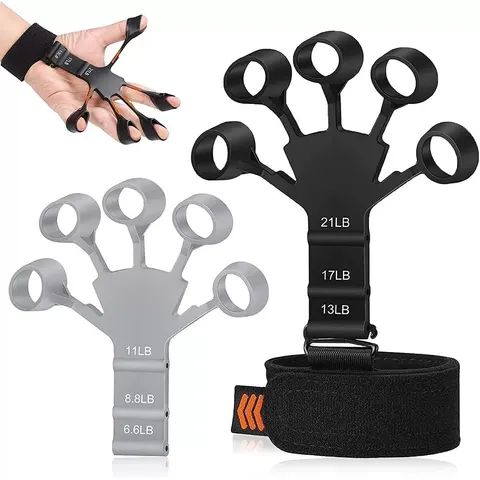 Vingertrainer met 6 verschillende weerstanden 2-pack – afbeelding 1