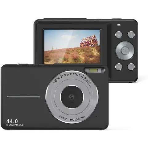 Digitale camera 44MP/1080P/16X digitale zoom/invullicht – CMR403SAF11D – afbeelding 1