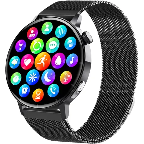INF Smartwatch mit EKG-Herzfrequenz, Blutsauerstoff, Schlafüberwachung – Bild 1