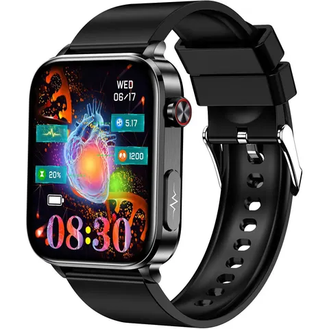 INF Smartwatch mit Herzfrequenz, Schlafmonitor, Schrittzähler IP68 – Bild 1