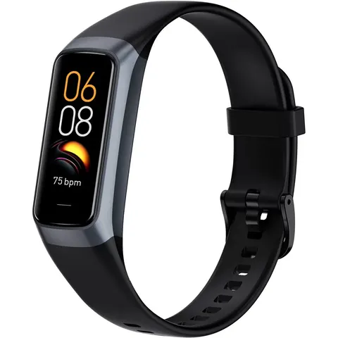 INF Smartwatch mit Herzfrequenz- und Blutdruckmesser Schwarz – Bild 1