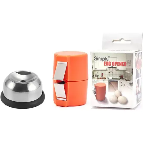 INF Eierstecher und Eierknacker-Set Orange – Bild 1