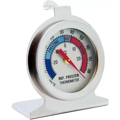 INF Kühlschrankthermometer aus Edelstahl model 2 – Bild 1