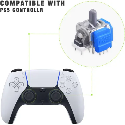 INF PS5 TMR Joystick - 2er-Pack – Bild 1