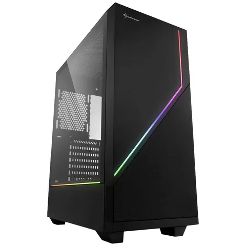 Estuche ATX RGB Flow (Negro) - SHARKOON – imagen 1