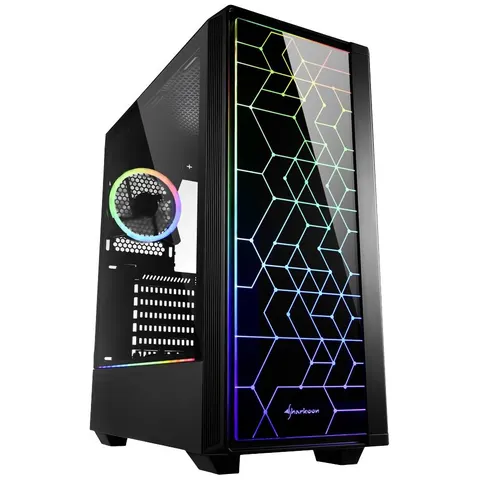Caja LIT 100 ATX (Negra) - SHARKOON – imagen 1