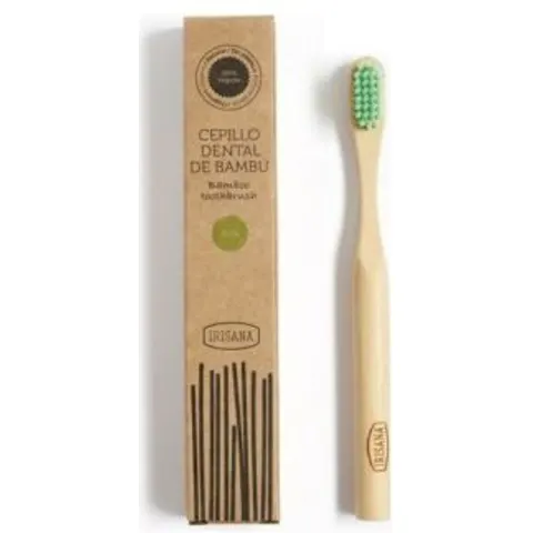 Irisana Cepillo Dental Bambú Kids Verde 1 ud – imagen 1