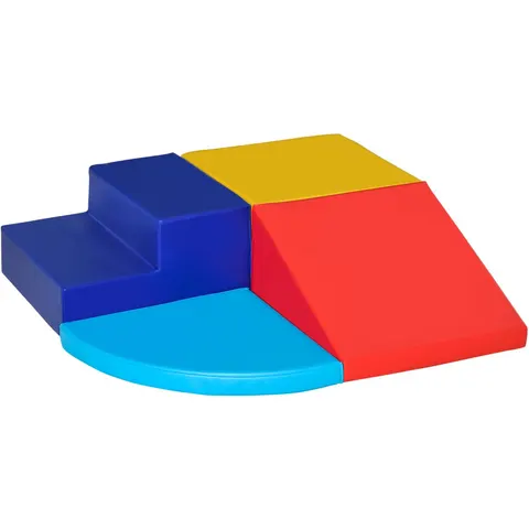 giordanoshop Set 4 Costruzioni Morbide Gioco per Bambini Multicolore... – immagine 1