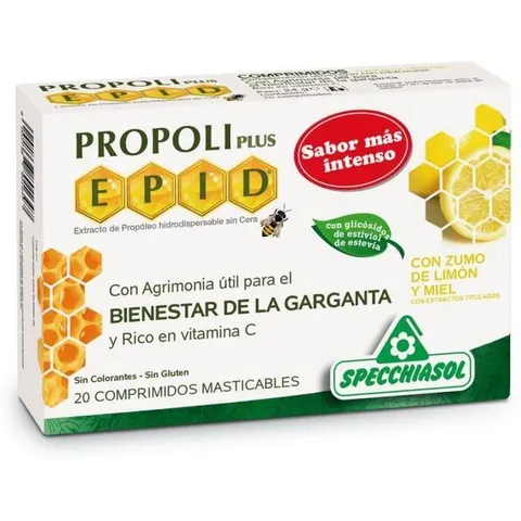 Specchiasol EPID Própoli Miel Limón 20comp – imagen 1