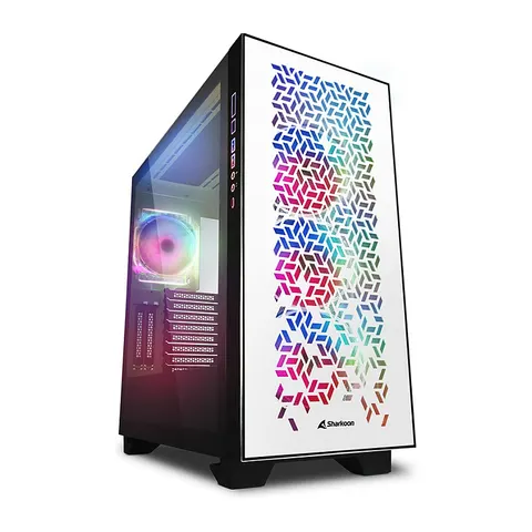 ATX Semi-tower Box Sharkoon CA300H White RGB – afbeelding 1