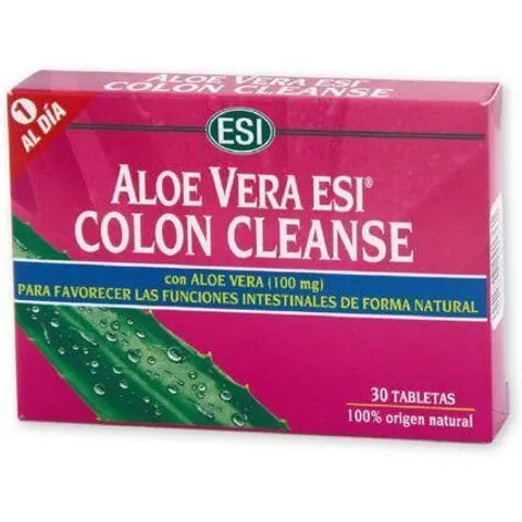 Trepat Diet Colon cleanse aloe vera 30 comprimidos – imagen 1