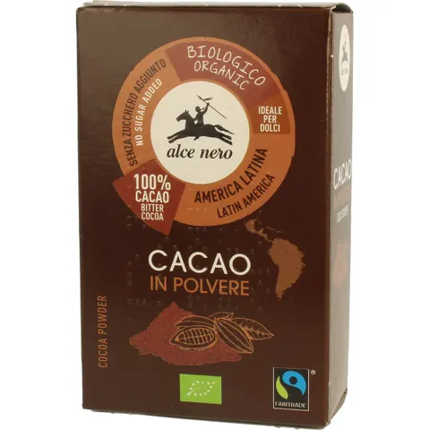 alce nero Alce cacao amaro bio 75g – immagine 1