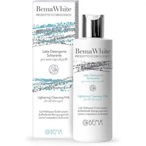 Bema white leche limpiadora aclarante 200ml. bio – imagen 1