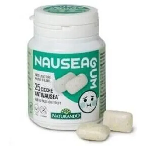 Naturando NauseaGum 25 uds – imagen 1