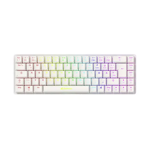 Sharkoon PureWriter W65 keyboard – Weiß – Bild 1
