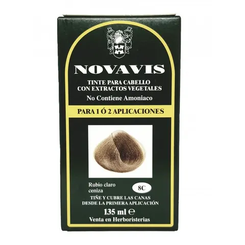 Novavis Tinte 8N Rubio Claro 135 ml – imagen 1