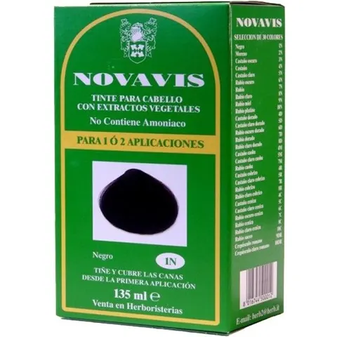 Novavis tinte novavis 1n negro 135ml. – imagen 1
