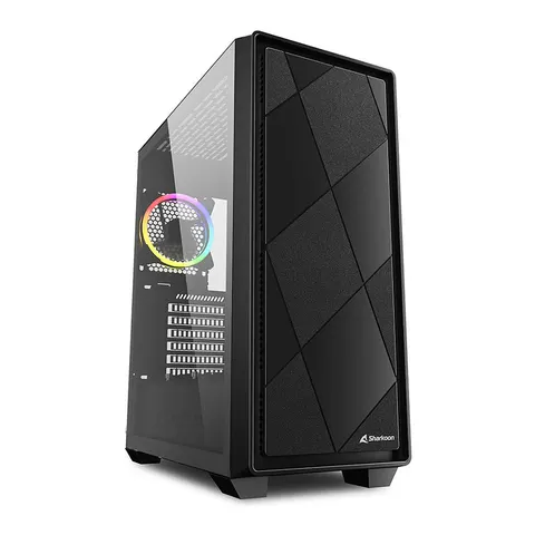 Sharkoon VS8 RGB Midi Tower Zwart – afbeelding 1