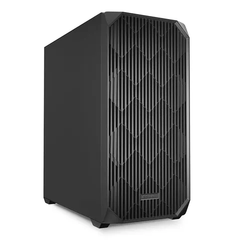 Sharkoon AK3 Midi Tower Zwart – afbeelding 1