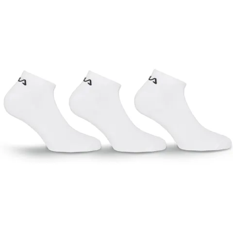 Fila - Invisible Socks 3-Pack - Enkelsokken - 35-38 - Wit – afbeelding 1