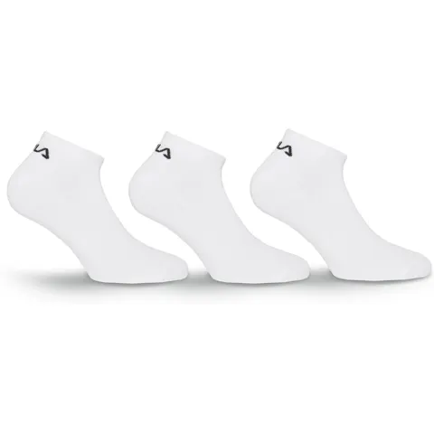Fila - Invisible Socks 3-Pack - Enkelsokken - 39-41 - Wit – afbeelding 1