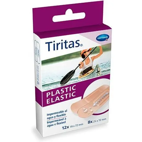 HARTMANN Tiritas® Plastic Elastic surtido 20 uds – imagen 1