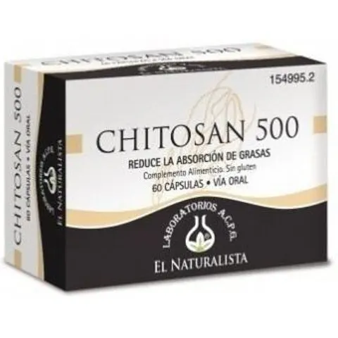 El Naturalista Chitosan 60 Uds – imagen 1