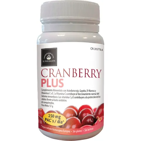 El Naturalista Cranberry Plus 60caps – imagen 1
