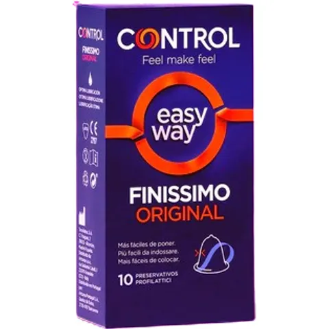 Control Easy Way Finissimo 10 Preservativos – imagen 1