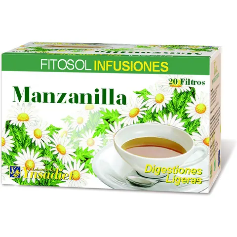 Ynsadiet Manzanilla 20 filtros – imagen 1
