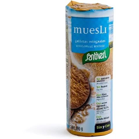 Santiveri Galletas Muesli sin Azúcar – imagen 1