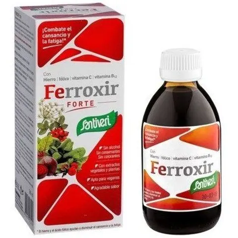 Santiveri ferroxir forte jarabe 240ml. – imagen 1