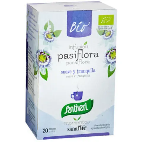Santiveri Pasiflora Bio Infusión 20 Unidades – imagen 1