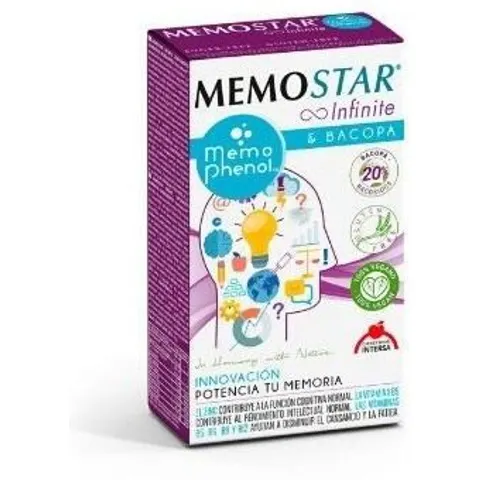 INTERSA Memostar Infinite 60caps – imagen 1