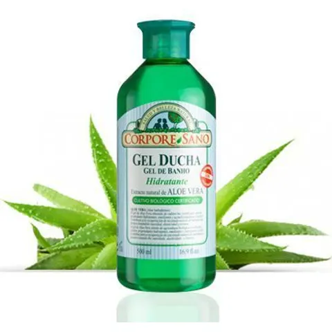 Corpore sano gel de ducha aloe vera 500ml – imagen 1