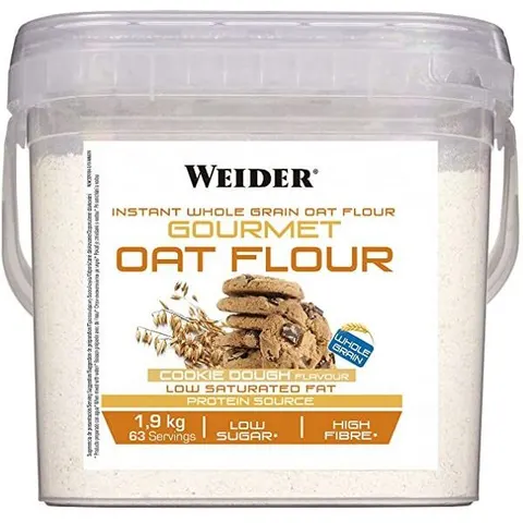 Weider harina de avena cookie dough 1,9kg. – imagen 1