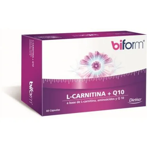 BIFORM L-Carnitina + Q10 60caps – imagen 1